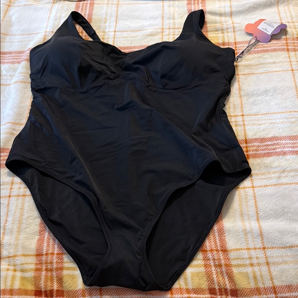 YITTY Elegant Black One-Piece Swimsuit - Picture 1 of 5